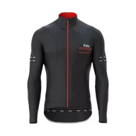 Bluzy na rower - Męska Bluza Rowerowa Fdx Men'S Arch Thermal Roubaix L.S Jersey | Red - Rozmiar M - miniaturka - grafika 1