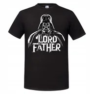 Koszulki męskie - Koszulka męska LORD FATHER prezent dla Taty Ojca T-shirt męski - miniaturka - grafika 1