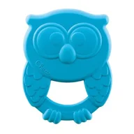 Gryzaki dla dzieci - Chicco Eco+ Gryzak Sowa Miękki Bio Plastik +3M - miniaturka - grafika 1