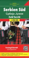 Atlasy i mapy - Serbia część południowa mapa samochodowa 1:200 000 - Freytag & Berndt - miniaturka - grafika 1
