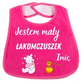 Śliniaki i fartuszki - Śliniak z nadrukiem zdjęciem, napisem - miniaturka - grafika 1