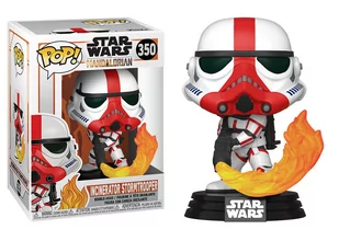 Funko POP, Vinyl, The Mandalorian, figurka Incinerator Stormtrooper - Figurki kolekcjonerskie - miniaturka - grafika 1