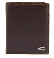 Portfele - CAMEL ACTIVE B34 708 20 skórzany portfel męski duży klasyczny brązowy B34 708 20 - miniaturka - grafika 1
