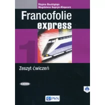 Francofolie express 1. Zeszyt ćwiczeń do języka francuskiego - Książki do nauki języka francuskiego - miniaturka - grafika 1