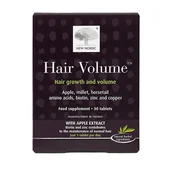 Włosy, skóra, paznokcie - NEW NORDIC Hair Volume Hair Growth and Volume 30 tabletek New Nordic - miniaturka - grafika 1