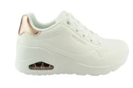 Półbuty damskie - Buty damskie Skechers 177520WHT 38 - miniaturka - grafika 1