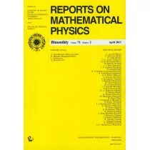 Reports on Mathematical Physics 54/2 wer.kraj - Matematyka - miniaturka - grafika 1