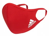 Moda i Uroda OUTLET - adidas adidas Etui na twarz dla dorosłych L  nie nadaje się do używania medycznego, opakowanie 3 szt, power red, NS H52419 - miniaturka - grafika 1