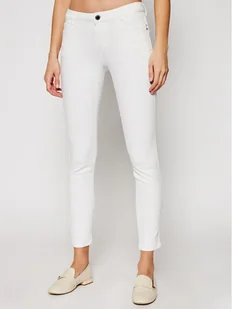 Morgan Jeansy 211-PETRA1 Biały Skinny Fit - Spodnie damskie - miniaturka - grafika 1