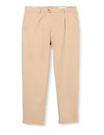 Spodenki męskie - s.Oliver Męskie spodnie Detroit Relaxed Fit, brązowe, 32/30, brązowy, 32W / 30L - miniaturka - grafika 1