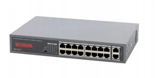 USF1816P PULSAR Ultralink FastEthernet Switch 16x PoE+, 2xRJ45 - Switche - miniaturka - grafika 1