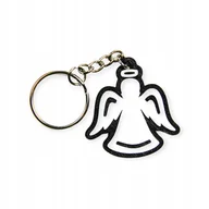 Dekoracje domu - Breloczek Biały Aniołek Anioł Brelok - miniaturka - grafika 1