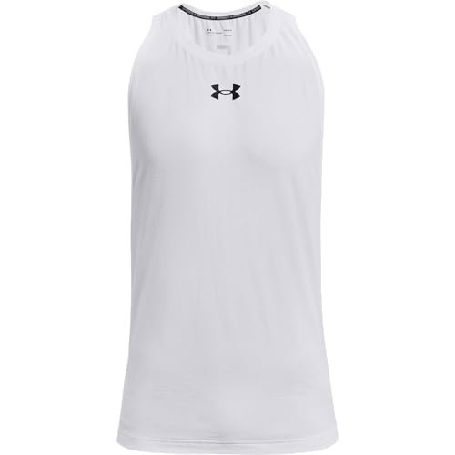 Under Armour Baseline - Męska bawełniana koszulka do koszykówki bez rękawów