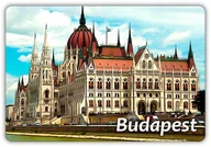 Magnesy - BUDAPESZT - Parlament - Gmach - Dunaj - Budapest - Magnes na lodówkę - miniaturka - grafika 1