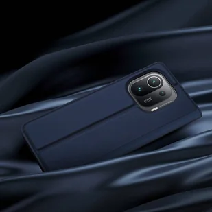 Dux Ducis Skin Pro kabura etui pokrowiec z klapką Xiaomi Mi 11 Pro niebieski - Etui i futerały do telefonów - miniaturka - grafika 21