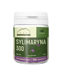 Sylimaryna 100 kapsułek 300 mg NANGA - Układ pokarmowy - miniaturka - grafika 1