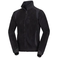 Bluzy sportowe męskie - Męski sweter Northfinder Mikolaj Rozmiar: XXL / Kolor: zielony/czarny - miniaturka - grafika 1