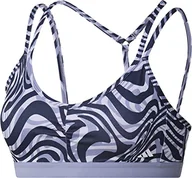 Biustonosze - adidas Biustonosz sportowy Marka Model YGA ESS LS AOP - miniaturka - grafika 1