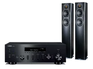 Zestawy stereo - Yamaha R-N600A (czarny) + Carina FS247.4 (czarny) - miniaturka - grafika 1