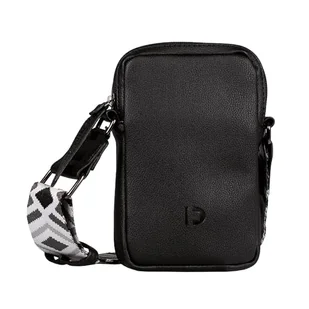 TOM TAILOR MENA damska torba na smartfon, czarna, czarny, m - Torebki damskie - miniaturka - grafika 1