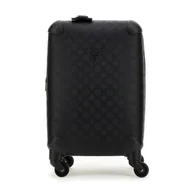 Walizki - Damska Walizka twarda GUESS WILDER 18 IN 4-WHEELER TWD74529430-BLA – Czarny - miniaturka - grafika 1