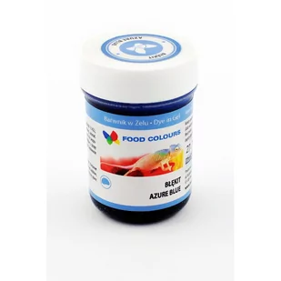 Foodcolours BARWNIK SPOŻYWCZY W ŻELU 35g BŁĘKITNY 47 - Dodatki do ciast w płynie, aromaty - miniaturka - grafika 1