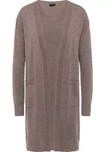 DreiMaster Klassik Damski kardigan, ciemnoszary (ciemnoszary), XL/XXL, ciemnoszarobrązowy, XL-XXL - Swetry damskie - miniaturka - grafika 1