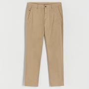 Spodnie męskie - Reserved - Spodnie chino slim fit - Beżowy - miniaturka - grafika 1