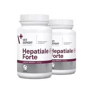 VetExpert Hepatiale Forte Large Breed 2 x 40 tab 49229-uniw - Suplementy i witaminy dla psów - miniaturka - grafika 1