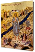 Ikony i obrazy sakralne - Ikona świętej Marii Egipcjanki - miniaturka - grafika 1