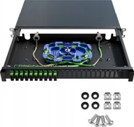 Akcesoria do szaf serwerowych - PRZEŁĄCZNICA ŚWIATŁOWODOWA TFDP-19-1U-24D-SC-B STALFLEX - miniaturka - grafika 1