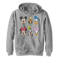 Bluzy dla chłopców - Disney Always Trending Stack chłopięca bluza z kapturem (1 opakowanie), Sportowa wrzosowiec, L - miniaturka - grafika 1