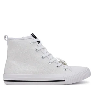 Trampki Karl Lagerfeld Kids Z30585 S Biały - Buty dla dziewczynek - miniaturka - grafika 1