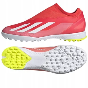 Buty adidas X CRAZYFAST League LL IF0695 czerwony 42 2/3 - Piłka nożna - miniaturka - grafika 1