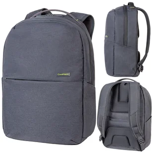 Plecak szkolny dla chłopca i dziewczynki szary CoolPack jednokomorowy - Plecaki szkolne i tornistry - miniaturka - grafika 1