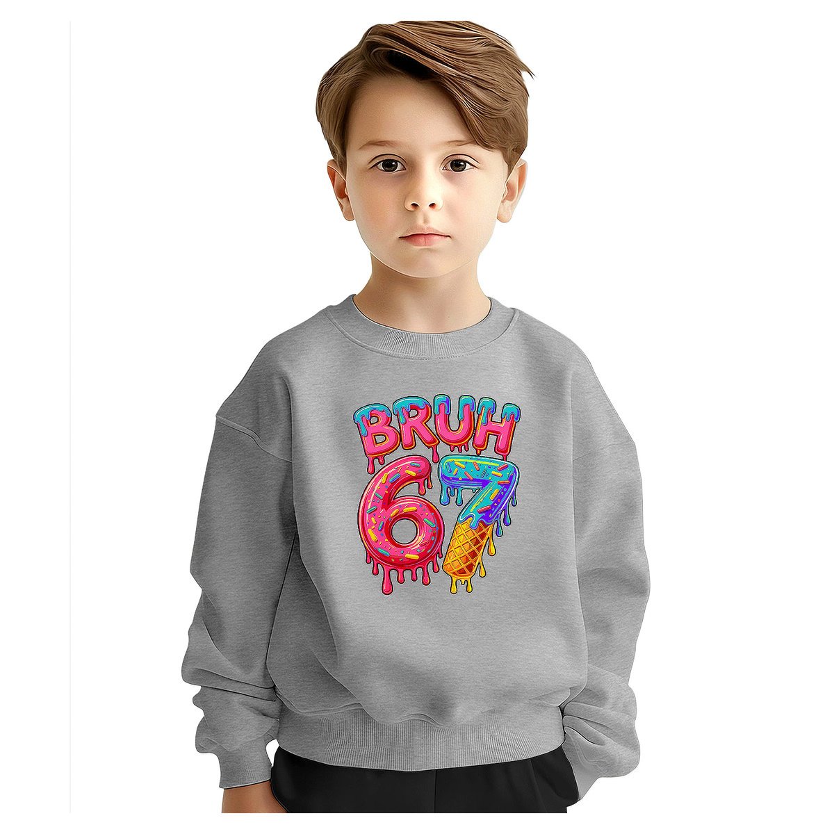 BLUZA DZIECIĘCA 67 SIX SEVEN VIRAL 110-116 DLA CHŁOPCA DZIEWCZYNKI