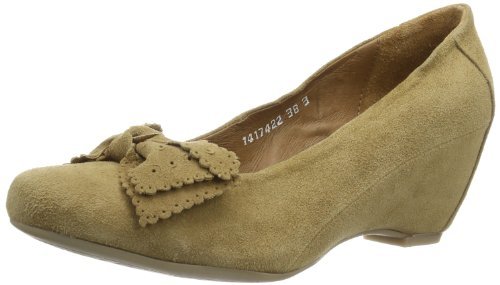 Andrea Conti 1417422 czółenka damskie, beżowy - beżowy Camel 089-40 EU