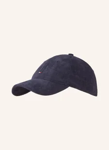 Tommy Hilfiger Czapka Ze Sztruksu blau - Czapki damskie - miniaturka - grafika 1