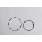 Przyciski spłukujące - Mexen Fenix 05 Przycisk Do Stelaża Wc Chrom Matowy - miniaturka - grafika 1