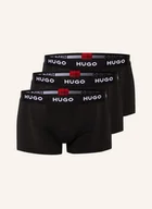 Majtki damskie - Hugo Bokserki, 3 Szt. schwarz - miniaturka - grafika 1