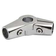 Meble modułowe i akcesoria - Złącze dwuramienne Ø32 chrom - miniaturka - grafika 1