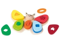 Zabawki kreatywne - Lupilu Drewniana zabawka motoryczna Motyle - miniaturka - grafika 1