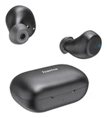 Słuchawki - Hama Spirit Chop II True Wireless Stereo (TWS) Douszny Sport Bluetooth Czarny - miniaturka - grafika 1
