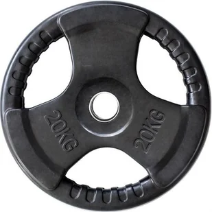 HMS TOK20 TALERZ OLIMPIJSKI OGUMOWANY 20 KG 1AB-17-6-208 - Pozostały sprzęt siłowy - miniaturka - grafika 1