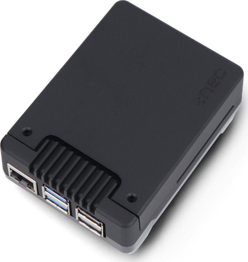 Argon40 Obudowa Argon NEO 5 M.2 NVMe PCIe do Raspberry Pi 5 - z wentylatorem i radiatorem - aluminiowa - czarna} ARG-24397