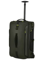 Torby podróżne - Średnia torba podróżna na kółkach Samsonite Paradiver Light Duffle - jungle green - miniaturka - grafika 1