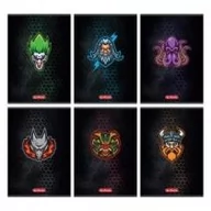 Zeszyty szkolne - Herlitz Zeszyt A5/80K kratka Game Avatars (5szt) - - miniaturka - grafika 1