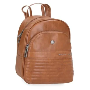 Pepe Jeans Plecak rowerowy na co dzień brązowy 21x27,5x10 cm poliester z akcentami ze sztucznej skóry 5,4 l by Joumma Bags, Brązowy brązowy, Talla única, plecak na co dzień - Plecaki - miniaturka - grafika 1