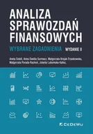 Finanse, księgowość, bankowość - Sokół Aneta, Surmacz Anna Owidia, Brojak-Trzaskows Analiza sprawozdań finansowych. Wybrane zagadnienia - dostępny od ręki, natychmiastowa wysyłka - miniaturka - grafika 1
