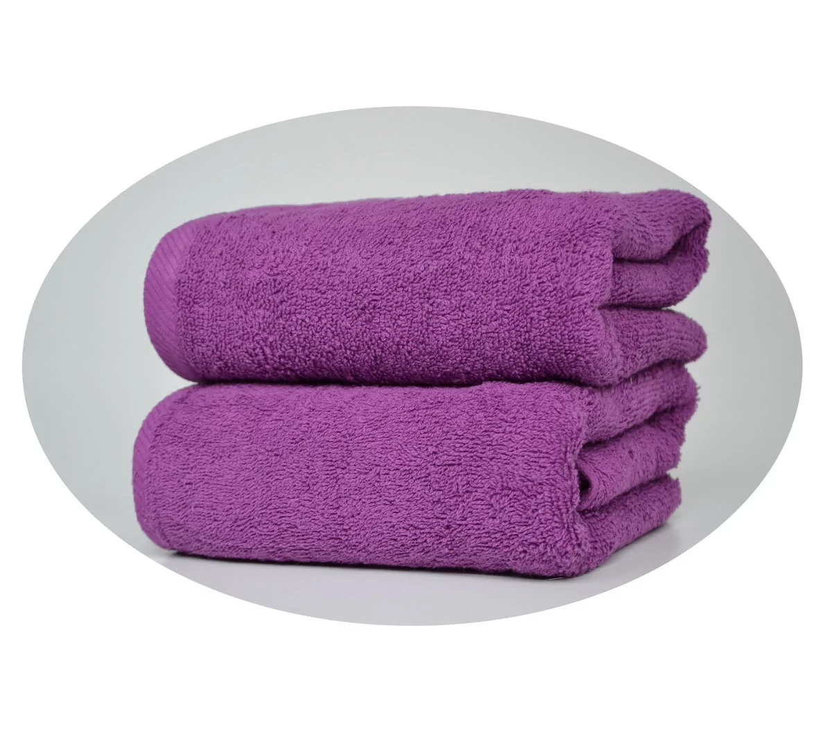 Ręcznik Fioletowy Hotelowy Kąpielowy 100X50 - Extra Soft